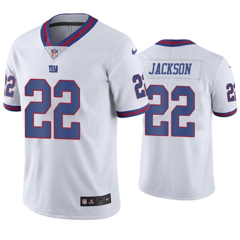 Men New York Giants #22 Adoree Jackson Nike White Color Rush Limited NFL Jersey